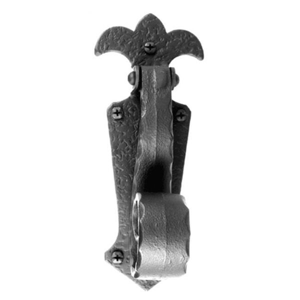 Acorn Mfg Acorn RMWBG 8-1/4" Scroll Door Knocker - Black Iron RMWBG